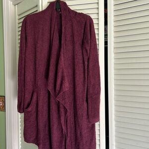 Barefoot Dreams Cozychic Lite Ladies S/M Burgundy